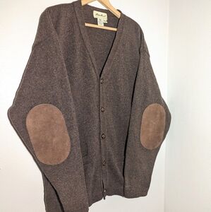 Eddie Bauer Brown Vintage Wool Sweater